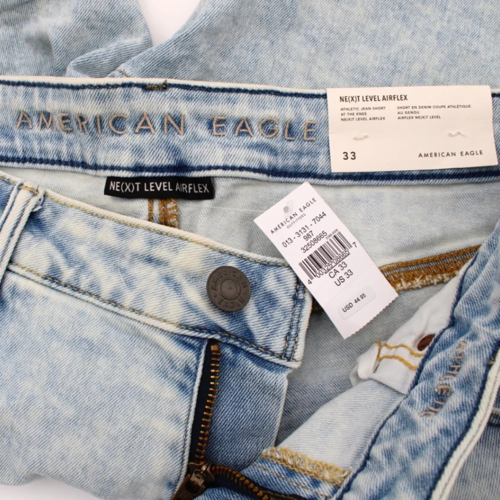 NWT Men’s American Eagle Ne(x)t Level Airflex Cut-Off Shorts – Size 33 - Picture 3 of 4